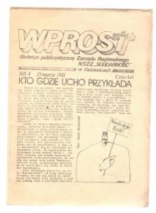 Wprost Solidarność nr 4 15 marca 1981