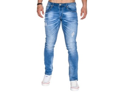 Hit nowe spodnie męskie jeansy OMBRE P532 jeans 30