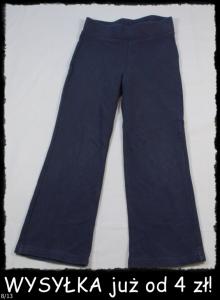 H&amp;M Śliczne spodnie dresowe grafitowe roz.110