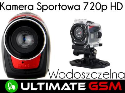Sportowa kamera wodoodporna HD na kajak