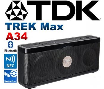 TDK A34 TREK MAX Głośnik bezprzewodowy Bluetooth - 5982867818 - oficjalne  archiwum Allegro