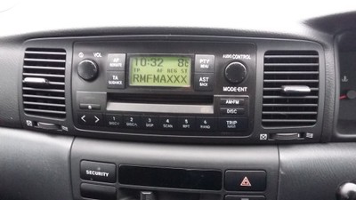 RADIO CD FABRYCZNE Toyota Corolla E12 sprawne - 6643207898 - oficjalne  archiwum Allegro