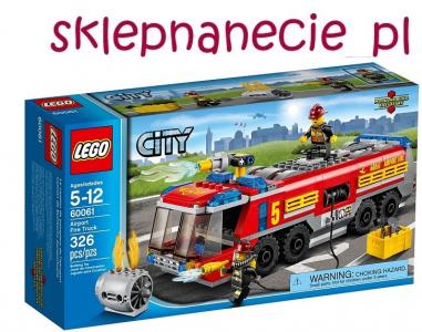 LEGO CITY 60061 Lotniskowy wóz strażacki