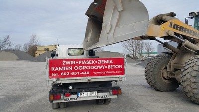 PIASEK sprzedaż i transport ze ŻWIROWNI  - Poznań