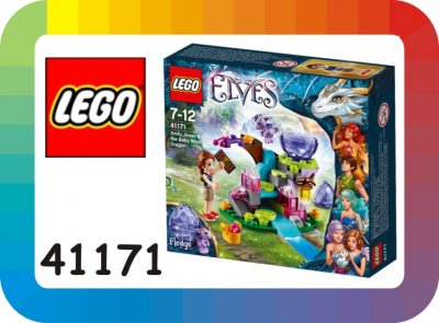 LEGO ELVES 41171 EMILY JONES I MAŁY SMOK WIATRU 80