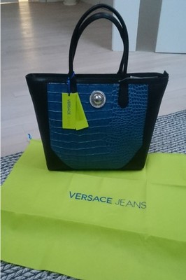 Torebka Versace Jeans oryginalna shopper, Liu jo - 6677077845 - oficjalne  archiwum Allegro