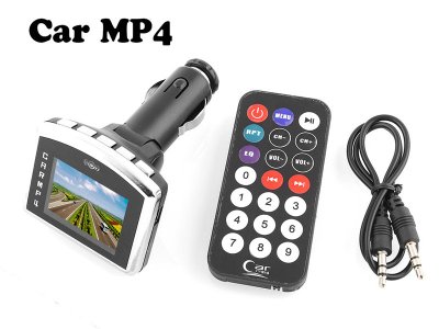 TRANSMITER FM MP4 MP3/WMA JPG FILMY SD PILOT