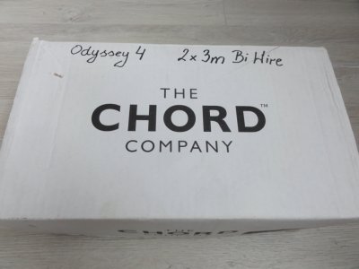 CHORD ODYSSEY 4   2x3m BI WIRE