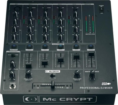 MC CRYPT SA-101 USB DJ-MIXER - 6640857110 - oficjalne archiwum Allegro