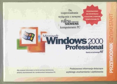 Windows 2000 Professional fujitsu