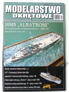Modelarstwo okrętowe 2-2013 HMS Albatross plany