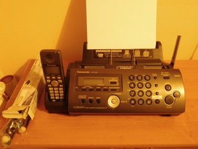 Telefon stacjonarny,  fax, kopiarka