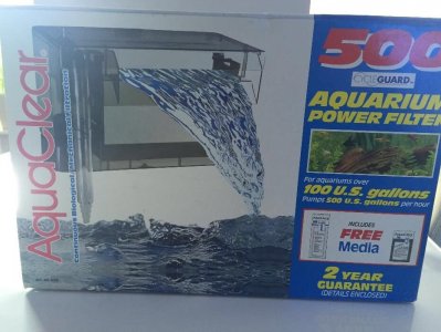 Filtr zewnetrzny kaskadowy Aqua Clear 500