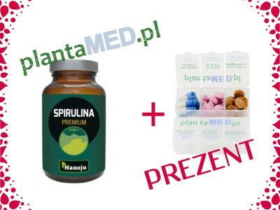 Spirulina Premium 400 mg (300 tabl.) Hanoju +PREZE