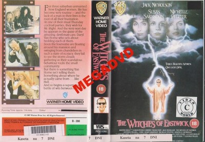 [VHS] CZAROWNICE Z EASTWICK ---------- rarytas !!!