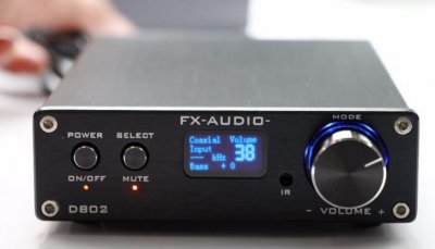 FX-Audio D802 24Bit 192KHz mini wzmacniacz stereo - 6124936887 - oficjalne  archiwum Allegro
