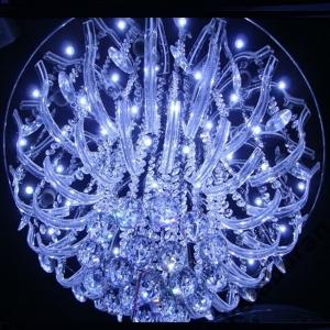 plafon kryształowy LED żyrandol lampa kryształy FV