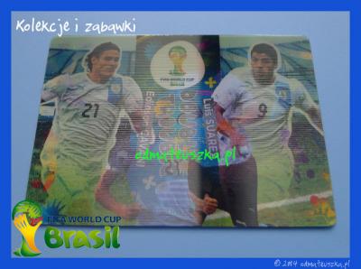 WORLD CUP BRASIL 2014 DOUBLE TROUBLE Cavani Suarez