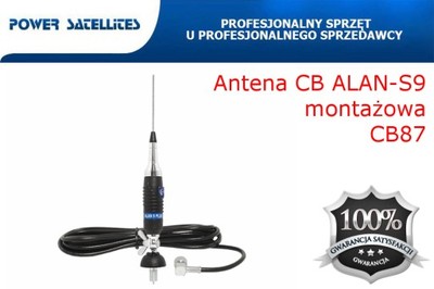 Antena CB ALAN-S9 montażowa (CB87)