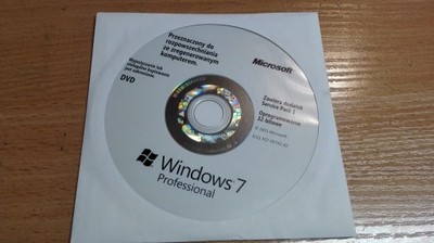 Płyta instalacyjna Windows 7 32 bit - 6894823384 - oficjalne archiwum  Allegro