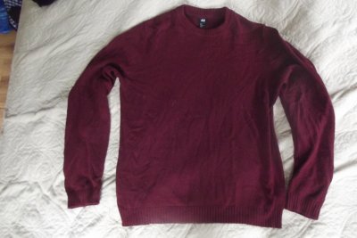 H&amp;M sweter męski, wełna 20%, rozmiar L