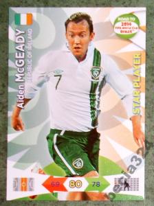 ROAD TO 2014 WORLD CUP BRAZIL KARTY STAR P MCGEADY