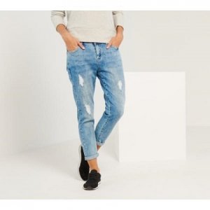 Spodnie reserved boyfriend jeans 36 jak nowe - 6543501690 - oficjalne  archiwum Allegro