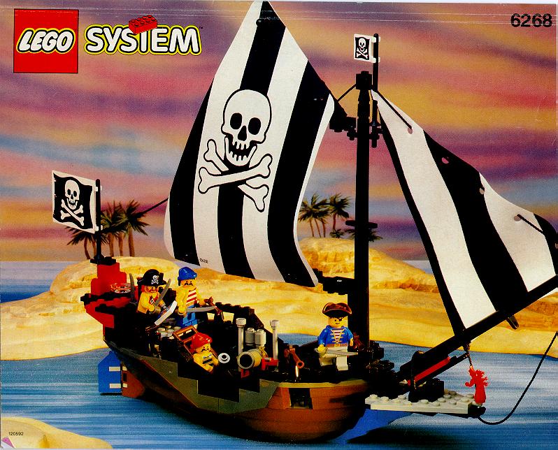 Unikatowy Zestaw Lego Pirat 6268
