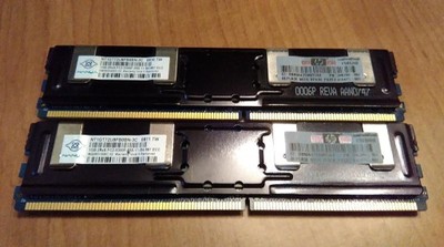 2 x 1GB (2GB) Nanya NT1GT72U8PB0BN-3C DDR2