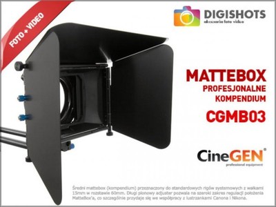 Matte Box CineGEN CGMB03 KOMPENDIUM