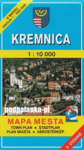 Kremnica - Słowacja - mapa plan miasta