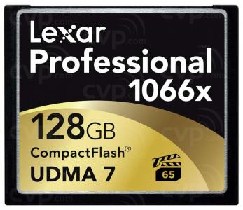LEXAR 128GB 1066x Professional karta CF VPG-65