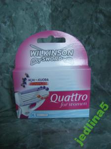 Wilkinson Quattro For Women wkład 3szt z Niemiec.