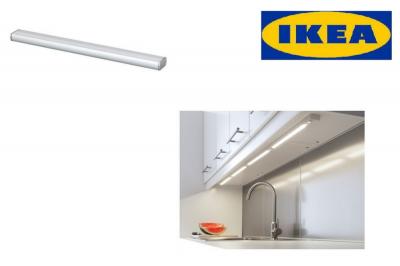 IKEA RATIONELL Oświetlenie blatu LED, srebrny - 5734709489 - oficjalne  archiwum Allegro