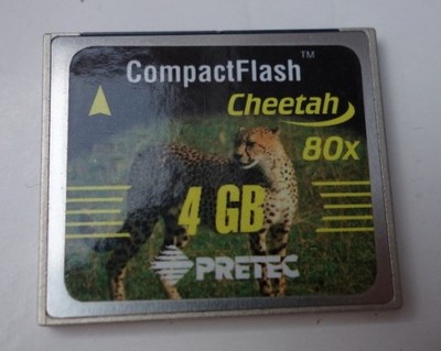 Karta  Cheetah 80x  4GB