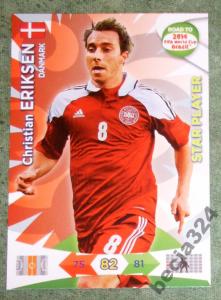 ROAD TO 2014 WORLD CUP BRAZIL KARTY STAR P ERIKSEN
