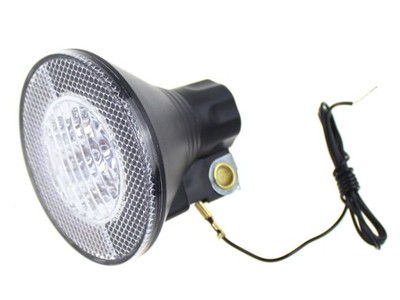 Lampa przednia na rower LED 1W do dynama klasyczn. - 6877117377 - oficjalne  archiwum Allegro