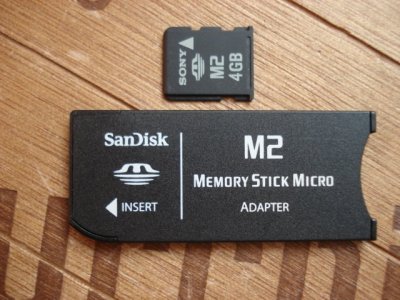 Memory Stick 4gb PRO lub MICRO SanDis lub Sony+Gw