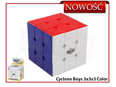 Cyclone Boys 3x3x3 Color kostka 56mm NOWOŚĆ !