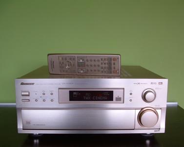 PIONEER VSX-909 RDS / JAPAN THX Receiver / GOLD - 5978461143 - oficjalne  archiwum Allegro