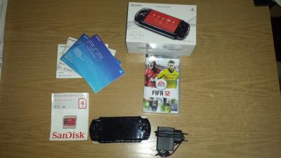 PSP 3004 + WIFI + KARTA 4GB + FIFA 12 OKAZJA !!!