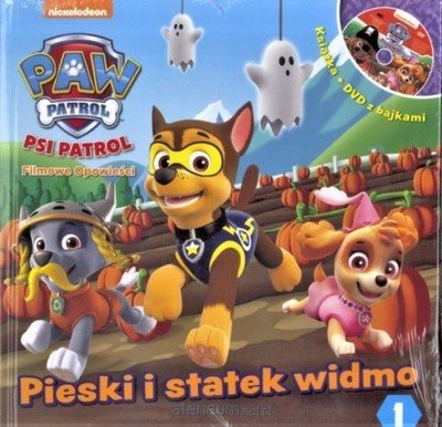 Psi Patrol 1 Pieski i statek widmo + DVD PROMOCJA