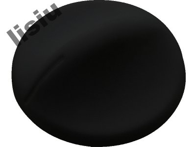 [LISPOL] Gałka na potencjometr N-22 czarna