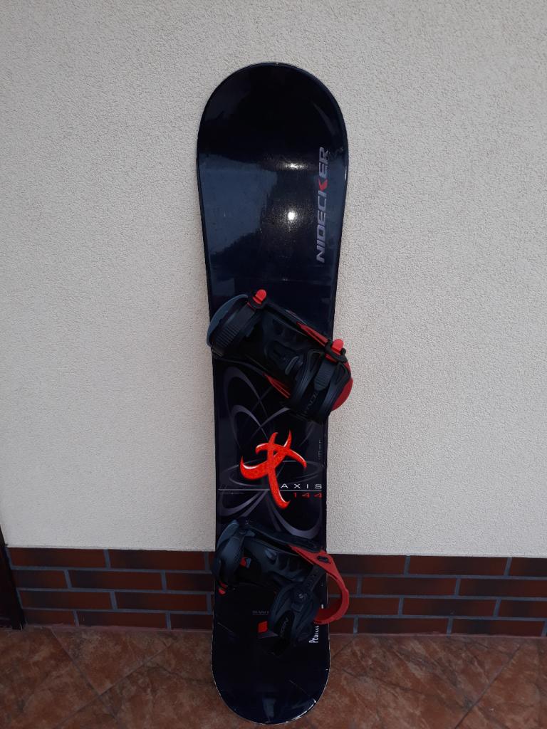 Keel bijstand Vervolg Snowboard marki NIDECKER AXIS długość 144cm z wiąz - 7054071161 - oficjalne  archiwum Allegro