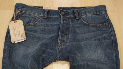RALPH LAUREN niebieskie jeansy SLOUCH 31 x 34 NEW