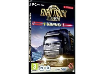 Gra PC Euro Truck Simulator 2 Scandinavia PL Folia