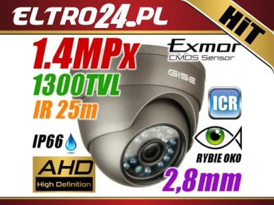 Kamera CMOS SONY EXMOR 1300 TVL IR 25m AHD HQ CCMC