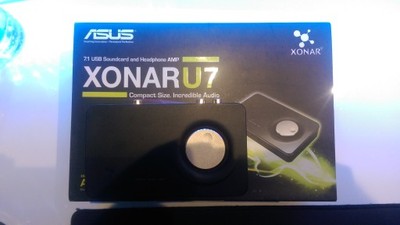 Karta dźwiękowa USB ASUS XONAR U7 Jak nowa RARYTAS