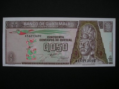 Gwatemala - 0,50 quetzal - 1994 - stan bankowy UNC