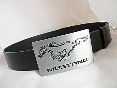 Skórzany pasek z klamrą - Ford Mustang - 2522960507 - oficjalne archiwum  Allegro